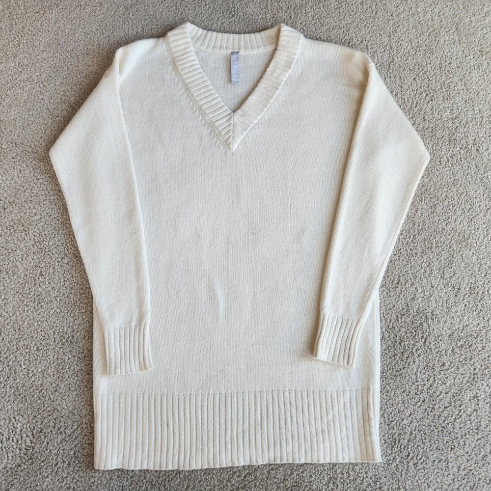 NWOT Vital V V-Neck Wool/Cashmere Tunic XS - Picture 6 of 15